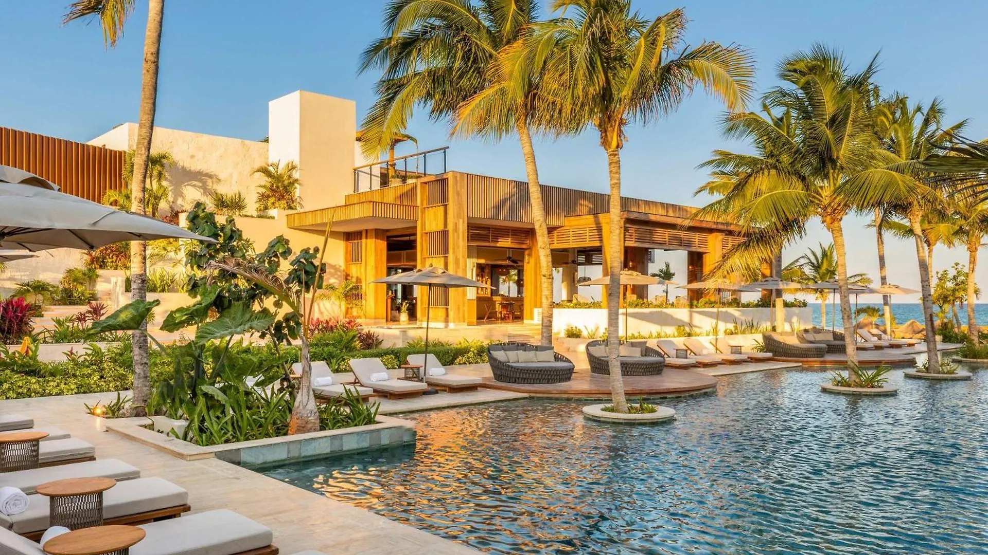 ***** Resort Fairmont Mayakoba Playa del Carmen México